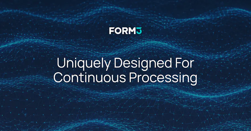 Uniquely Designed for Continuous Processing