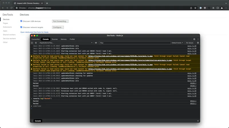 Adventures into Electron code injection on MacOS