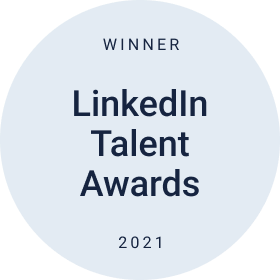 Linkedin Talent Awards Winner