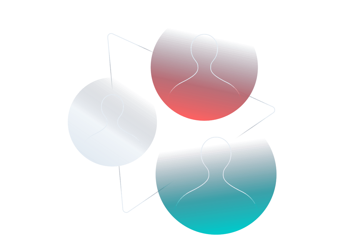 Illustration - Showing connected people