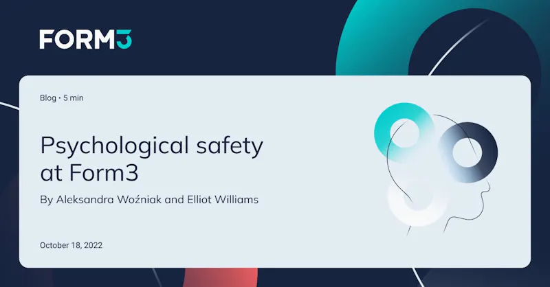 Psychological safety 